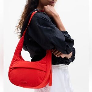 Athleta All About Small Crossbody Hobo - Vibrant Red